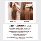 Keratin Hair Mask 5 Second Repair Damage Frizzy Soft Smooth Shiny Deep Moisturize