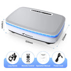 MERACH Vibration Plate Exercise Machine with Light Whole Body Workout