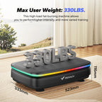 MERACH Vibration Plate Exercise Machine with Light Whole Body Workout