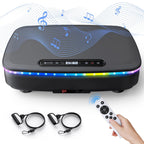 MERACH Vibration Plate Exercise Machine with Light Whole Body Workout