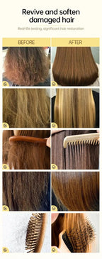 Keratin Hair Mask 5 Second Repair Damage Frizzy Soft Smooth Shiny Deep Moisturize