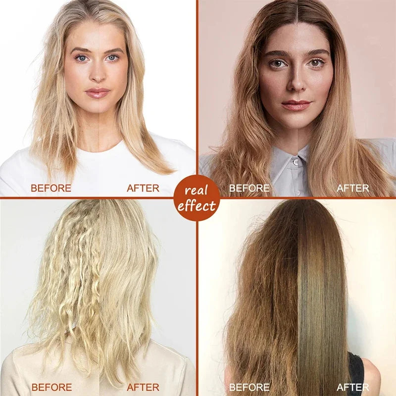 Keratin Hair Mask 5 Second Repair Damage Frizzy Soft Smooth Shiny Deep Moisturize