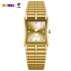 Luxury Gold Bracelet Wristwatch Quartz Watch For Men Women relogio masculino L1018