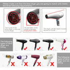 Segbeauty Diffuser for Hair Dryer Curly Wavy Frizz-Free Salon
