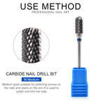 Nail Drill Bits Tool For Electric Manicure Machines  Remove Gel