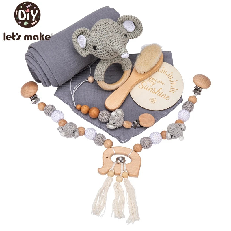 7Pcs Newborn Baby Gift Set