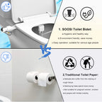 Bidet Toilet Seat Ultra-thin Non-Electric