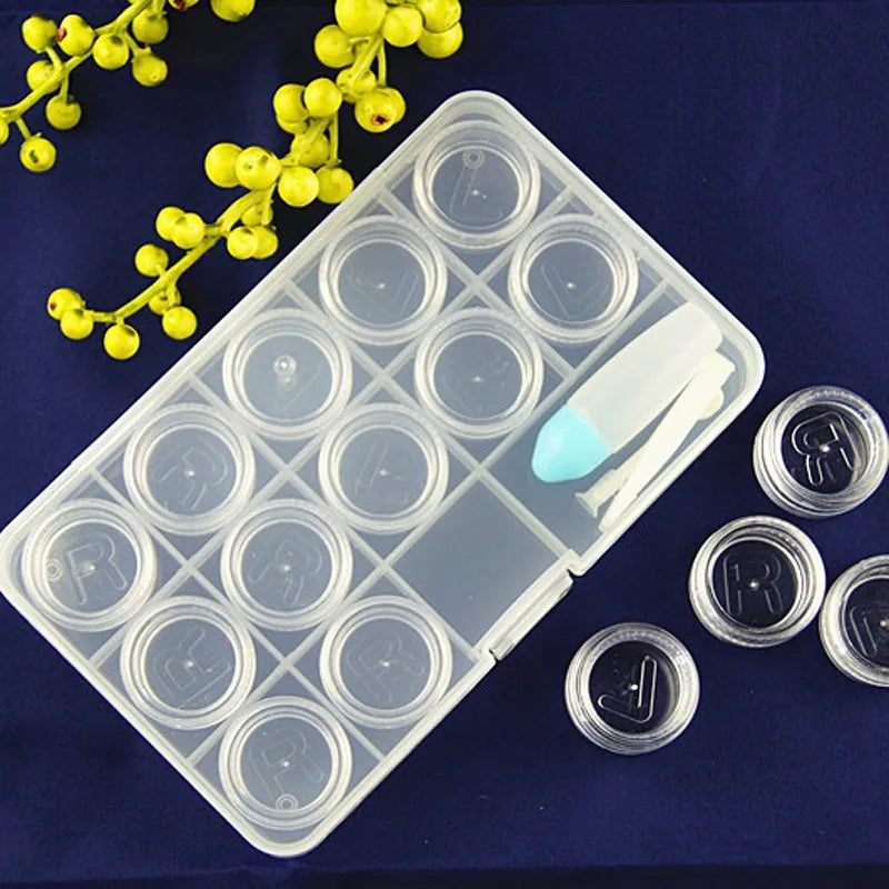 Amara VIP 1 Set Mini Contact Lens Case Travel Kit