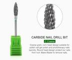 Nail Drill Bits Tool For Electric Manicure Machines  Remove Gel