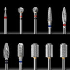 Nail Drill Bits Tool For Electric Manicure Machines  Remove Gel