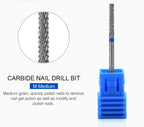 Nail Drill Bits Tool For Electric Manicure Machines  Remove Gel