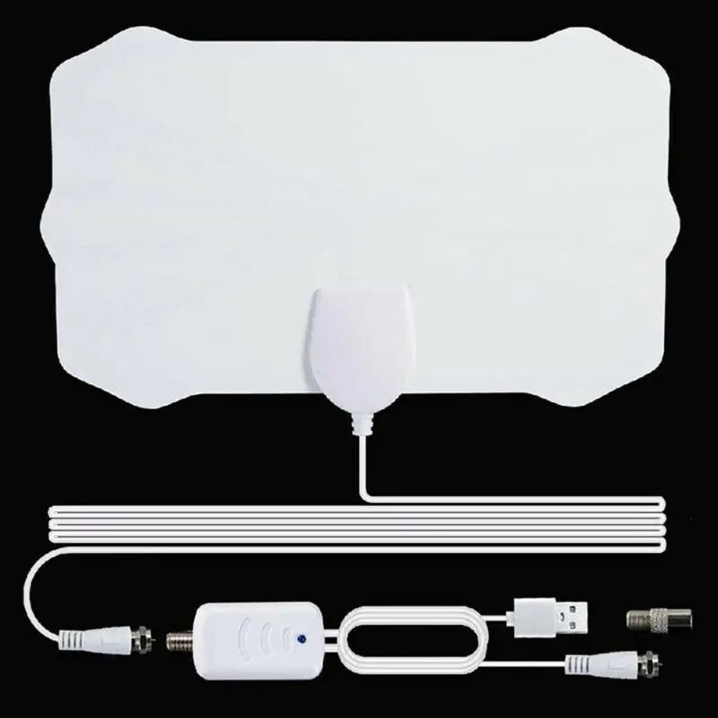 Nieuwe Indoor Digitale Hdtv Antenne Tv 120 Miles Radius Versterker DVB-T2 Isdb-Tb Clear Satellietschotel Signal Ontvanger