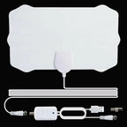 Nieuwe Indoor Digitale Hdtv Antenne Tv 120 Miles Radius Versterker DVB-T2 Isdb-Tb Clear Satellietschotel Signal Ontvanger