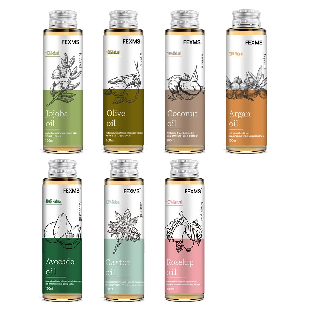 100% Pure Castor Oil For Hair Growth Eyelashes And Eyebrows Carrier Oil For Essential Oils Aromatherapy And Massage