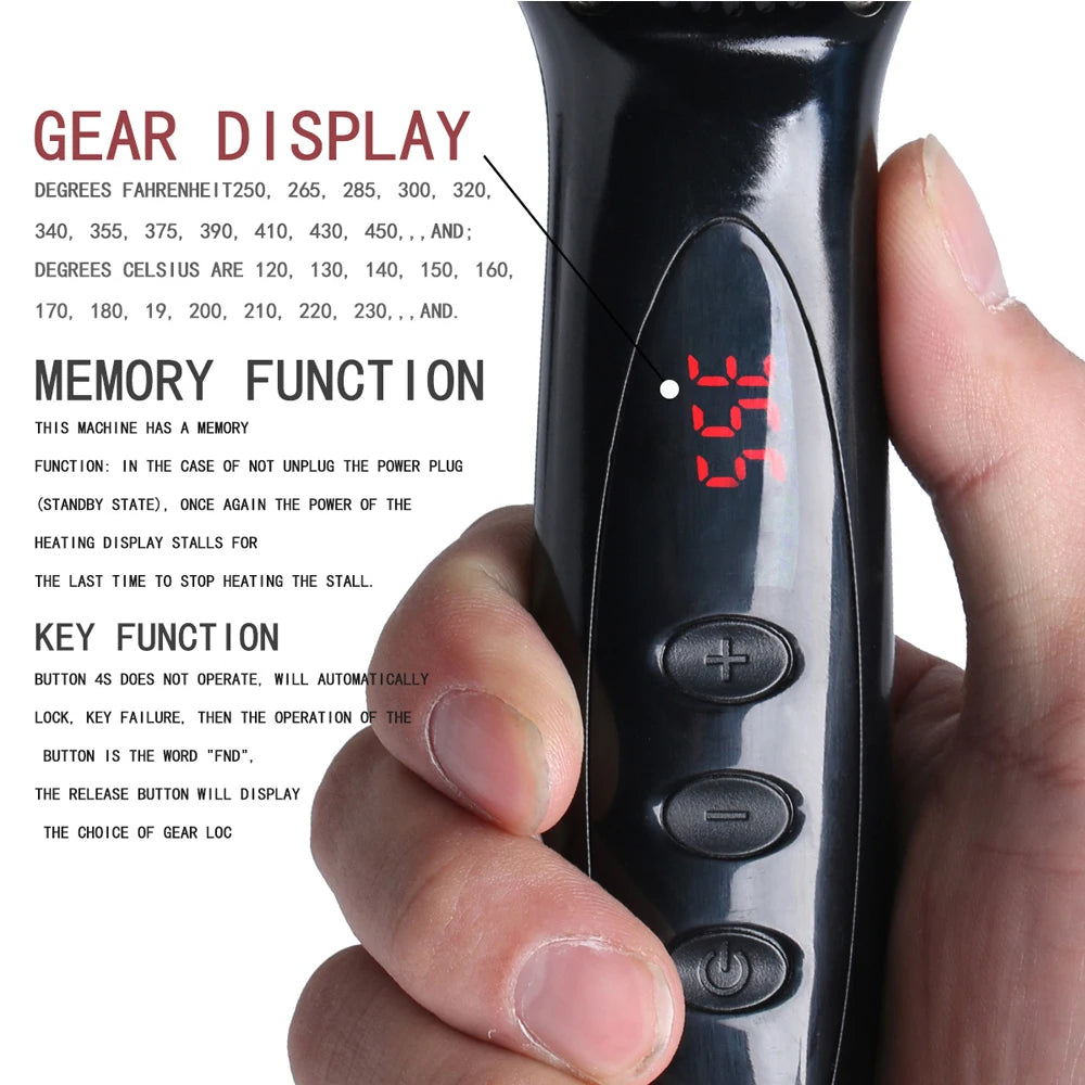 Heating Straightening Comb Brush Men Quick Beard Straightener Styling Iron Smoothing Comb