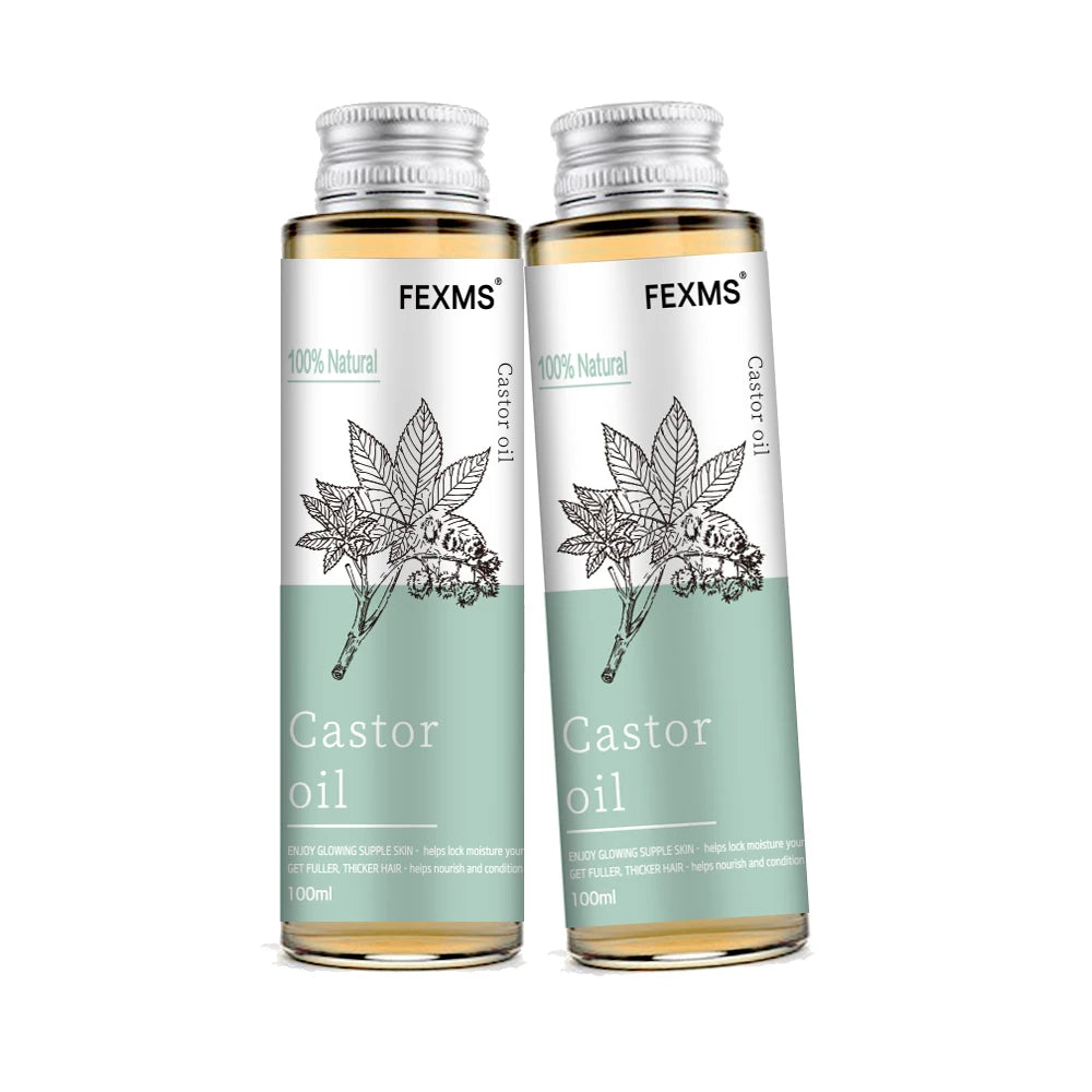 100% Pure Castor Oil For Hair Growth Eyelashes And Eyebrows Carrier Oil For Essential Oils Aromatherapy And Massage