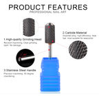 Nail Drill Bits Tool For Electric Manicure Machines  Remove Gel