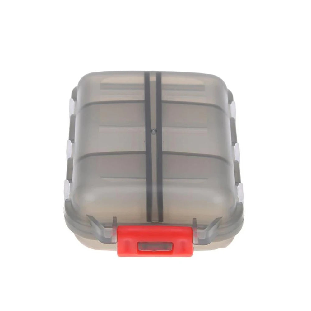 Tcare Portable Pill Case Folding Plastic Empty Drug Organizer Pillbox Travel