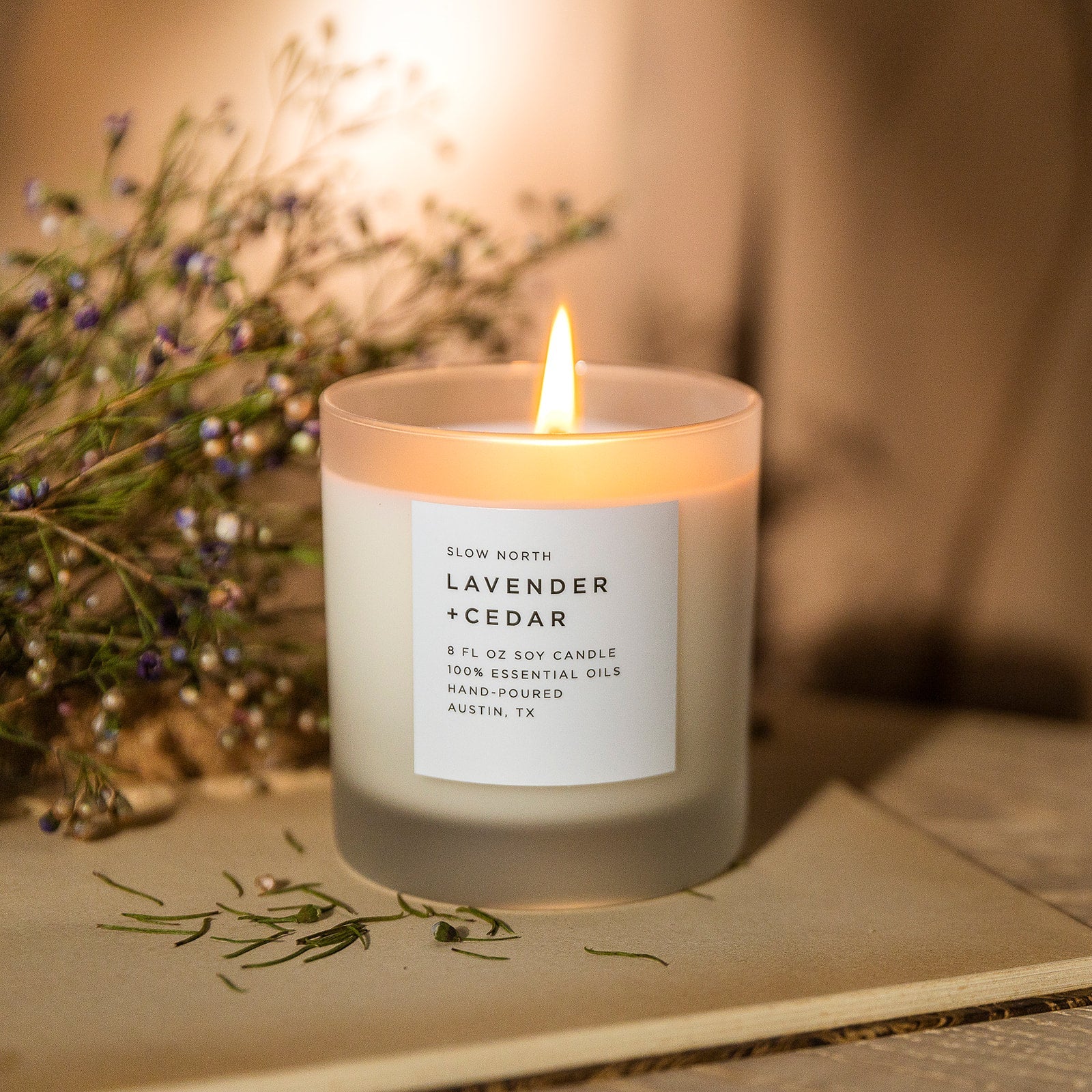 Lavender + Cedar - Candle