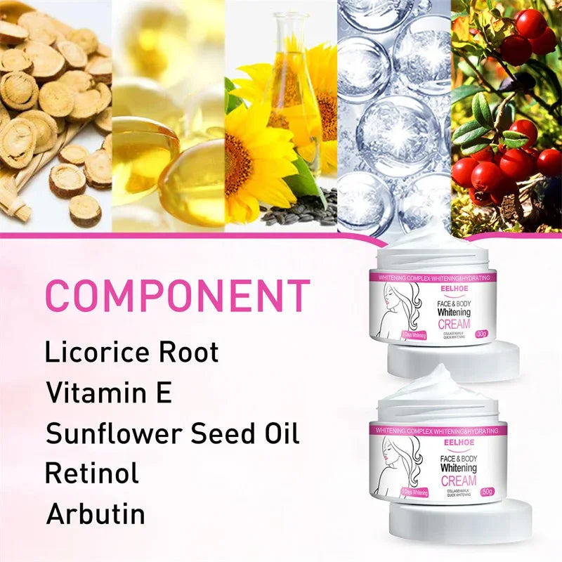 Brightening Cream For Body Knees Remove Dull Pigments Elbows Knuckles Lightening