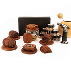 Whiskey Smoker Kit with Wood Chips 4 Flavors Old Fashioned Drink Smoker Infuser Cocktails Bourbon Gifts