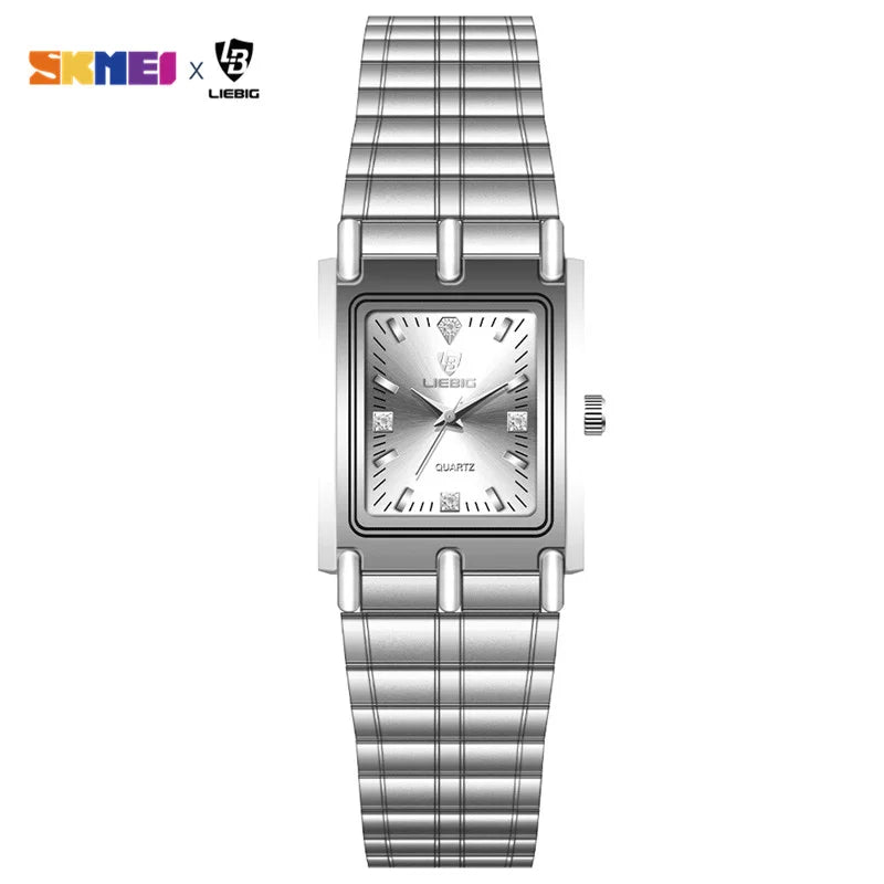Luxury Gold Bracelet Wristwatch Quartz Watch For Men Women relogio masculino L1018