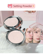 ART VALUE 7PC Makeup Set 3 Colors Lip Mud Pressed Powder Blush Eyeshadow Necklace