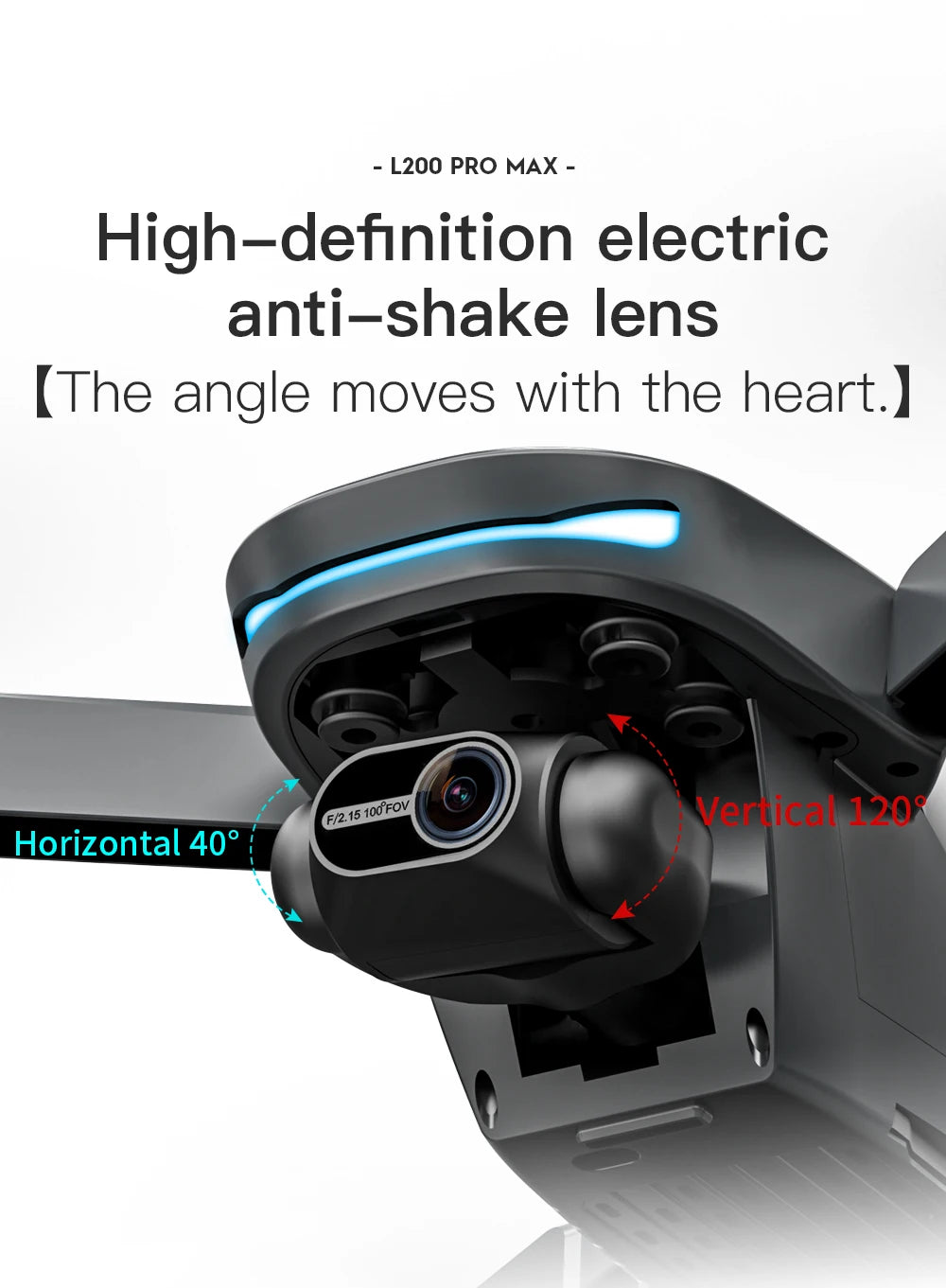 L200 PRO MAX Brushless Motor 2-Axis Gimbal 4K Professional GPS Drone 360° Obstacle Avoidance 5G WIFI Quadcopter Drone RC
