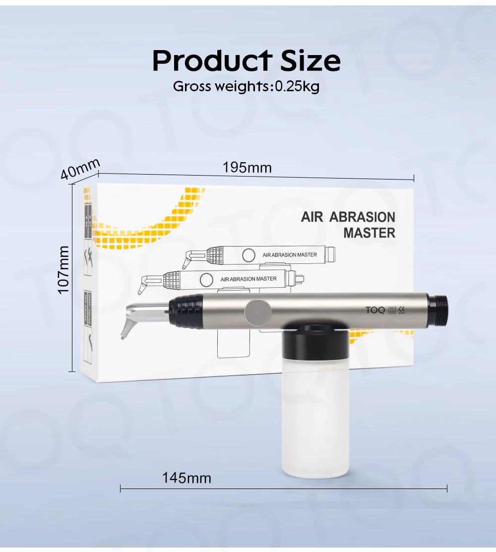 Dental Aluminum Oxide Micro blaster Polisher Teeth Whitening Pen 2/4hole