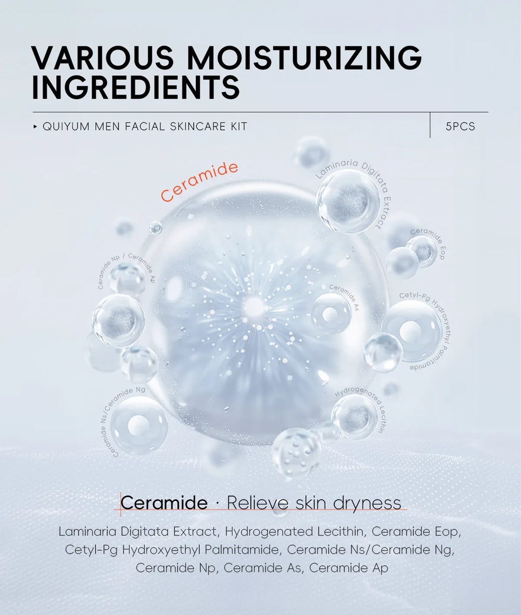 Men's Skincare Set 5pcs