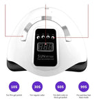 SUN X11 MAX Professional Nail Drying Lamp for Manicure 280W Nails Gel Polish Auto Sensor UV LED
