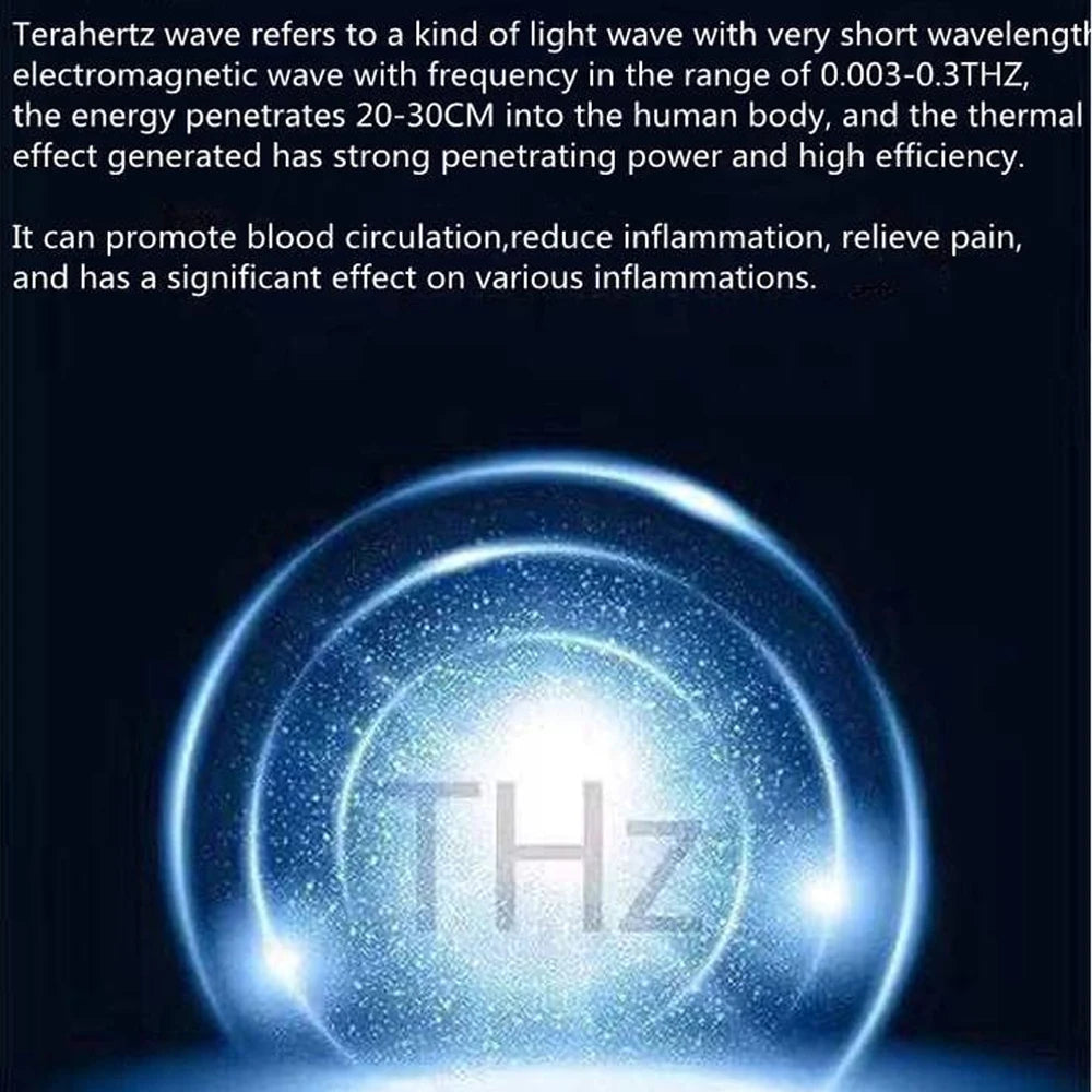 Terahertz Wave Cell Light Magnetic Healthy Device Body Care Pain Relief Healthy Electric Heating Therapy Physiotherapy