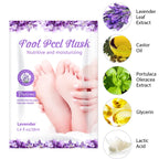 6 packs Exfoliating Foot Mask Dead Skin Remover Moisturizing
