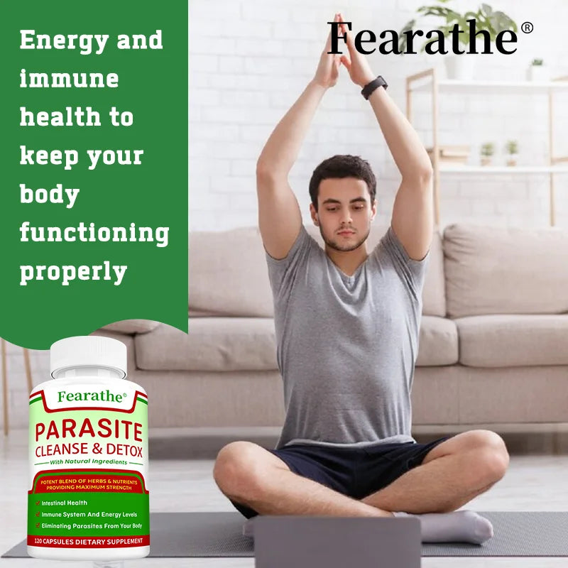 Parasite Cleanse Bowel Cleansing Supplement Digestive Health Immune Health Parasite Removal Natural Gut Health
