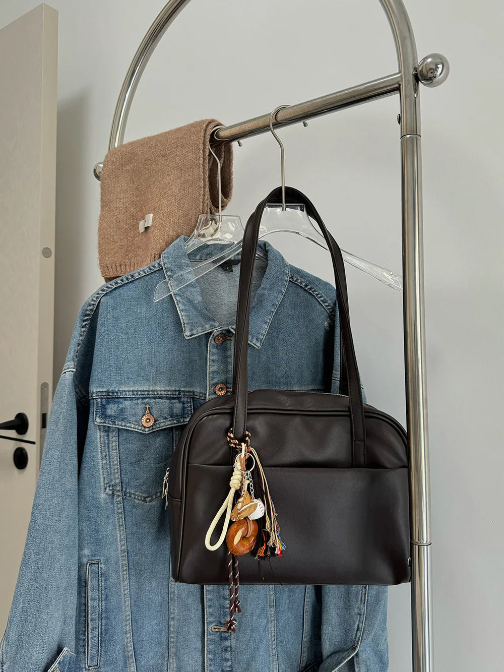 CGCBAG Vintage Designer Luxury Women Tote Casual Large Shoulder Bag High Quality Leather Ladies Handbags