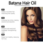 Raw Batana Oil for Hair Growth 100% Natural Prevent Hair Loss Men and Women Increase Hair Thickness and Smoothness