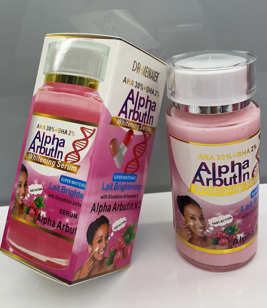 Alpha Arbutin Serum AHA 30% BHA 2% Keeps Face Smooth Brightening Moisturizing Improving Dullness Dark Skin