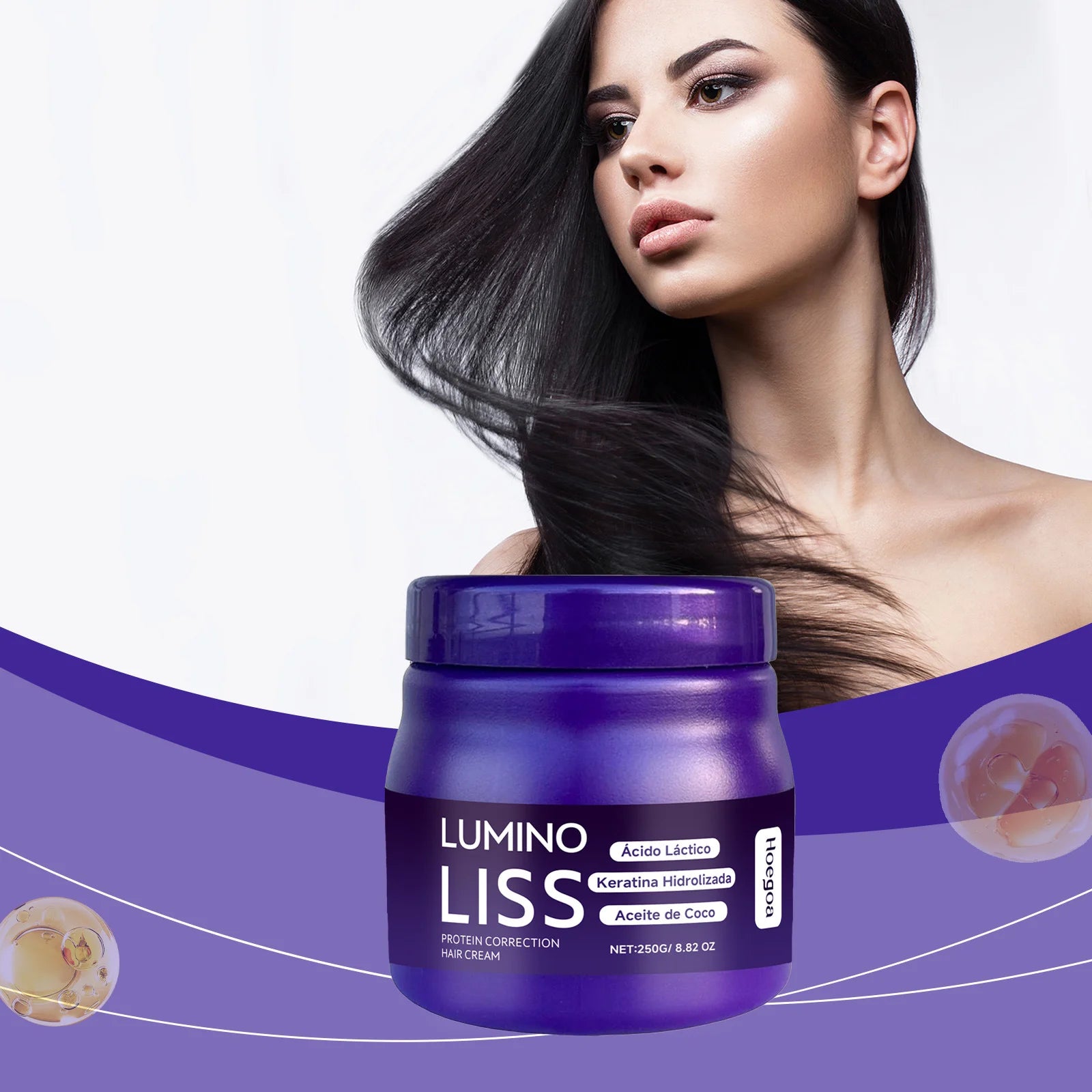 250g Keratin Hair Mask Restore Soften Straighten Repair Conditioner For Dry, Frizzy Hair