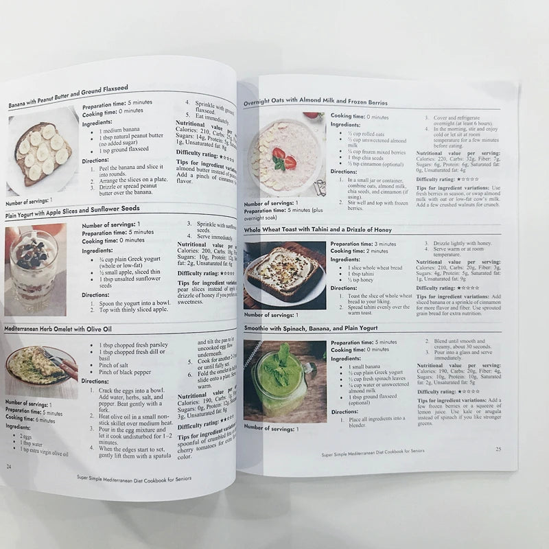 2026 Super Simple Mediterranean Diet Cookbook for Seniors