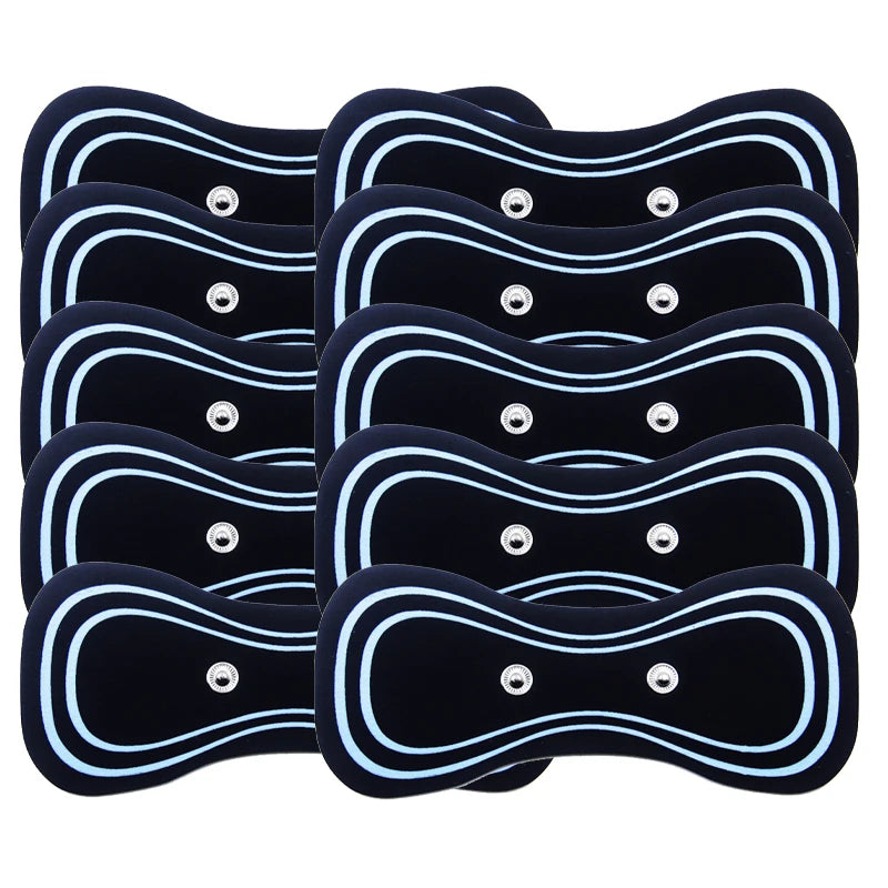 EMS Neck Stretcher Patch Back Massager Sticker Muscle Stimulation Neck Body Pain Relief