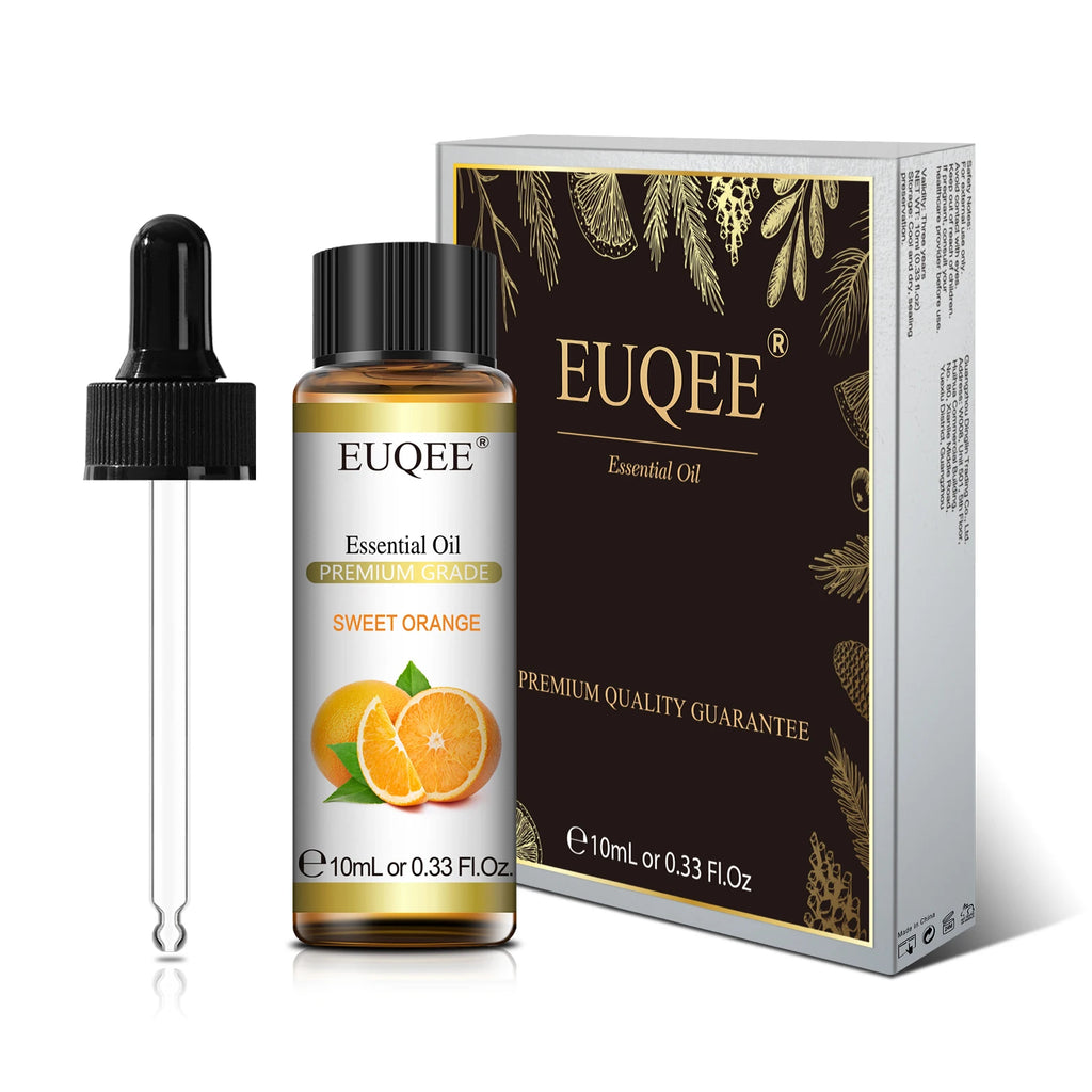 EUQEE 10ML Natural Essential Oils For Humidifier, Soap, Candle Making