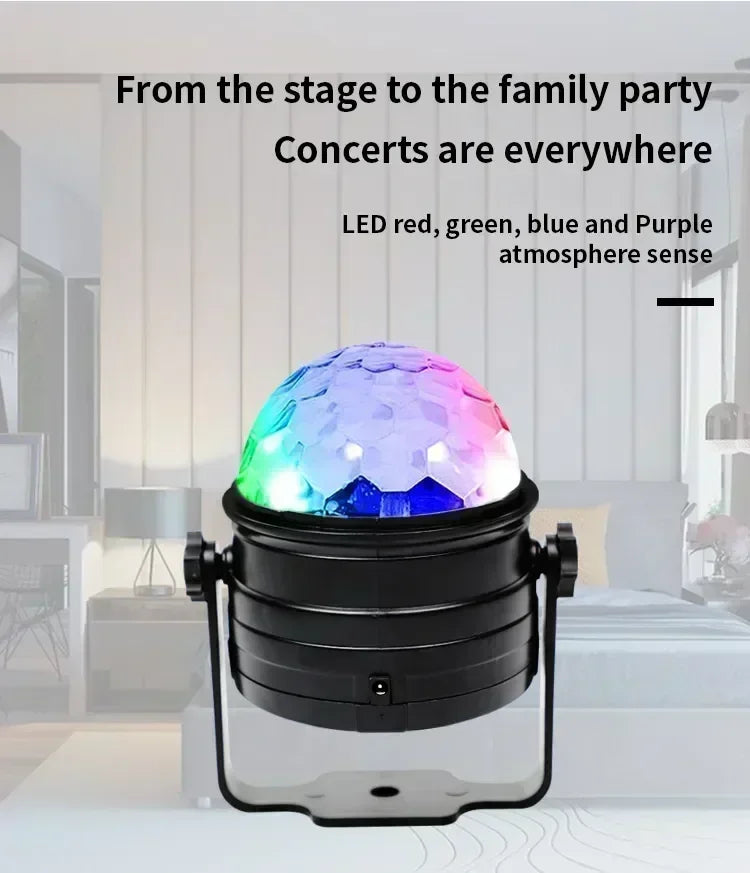 Ocean Wave Projector Light 16 Colors Glow Lamp Home Office Bar Restaurant Night Light