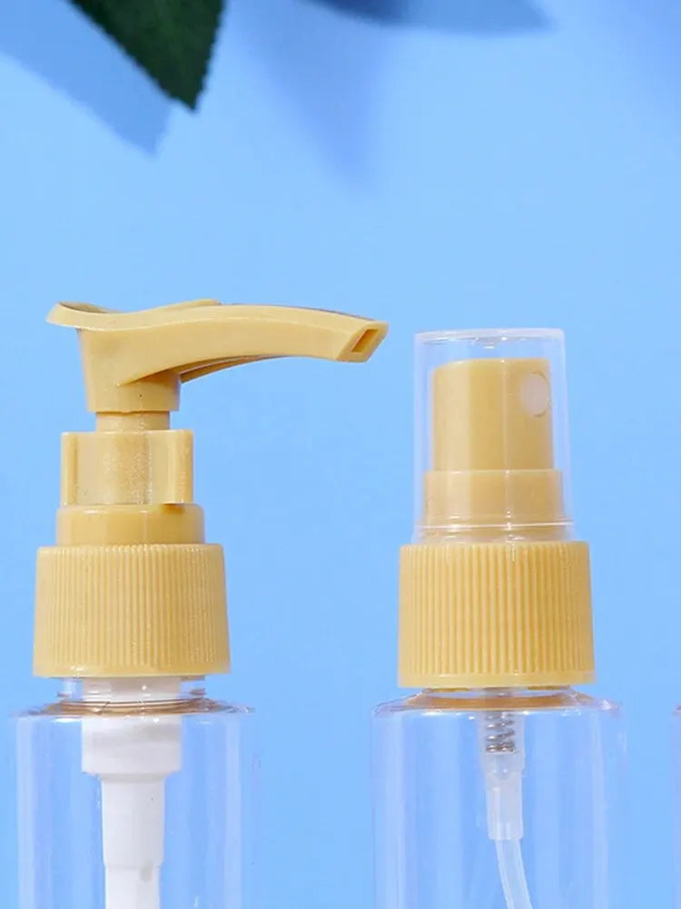 Travel Bottles Kit Leak Proof Toiletry Containers Clear For Lotion Shampoo Cream