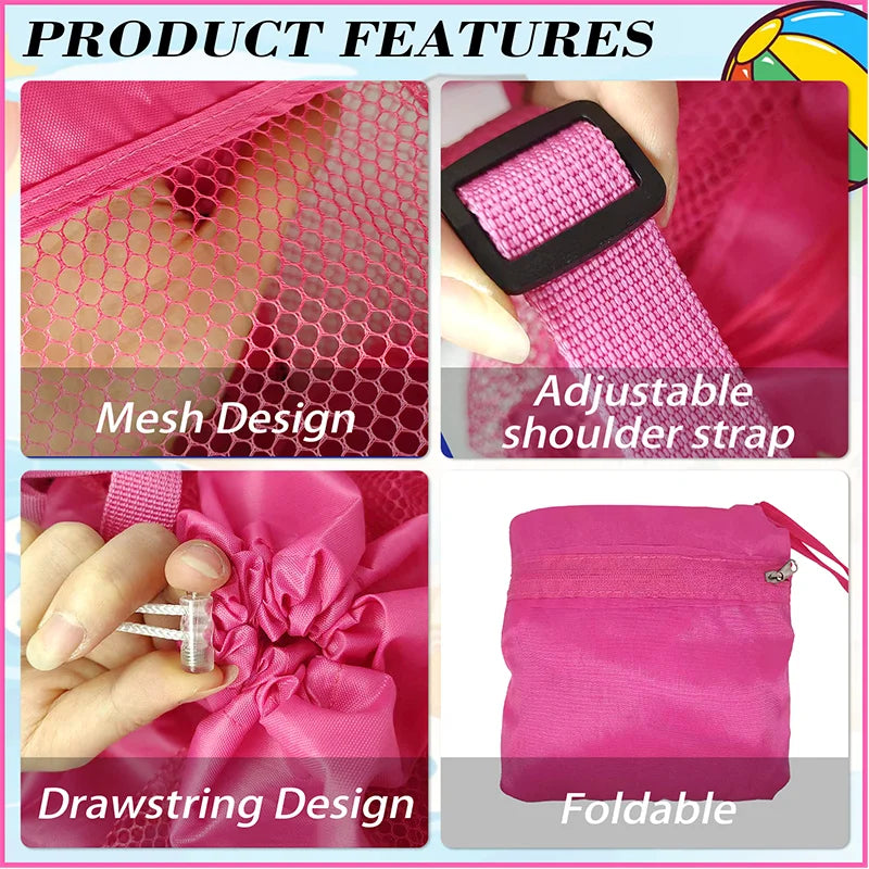 Outdoor Beach Bag Toy Storage Swimming Clothing Miscellaneous Shoulder Handheld