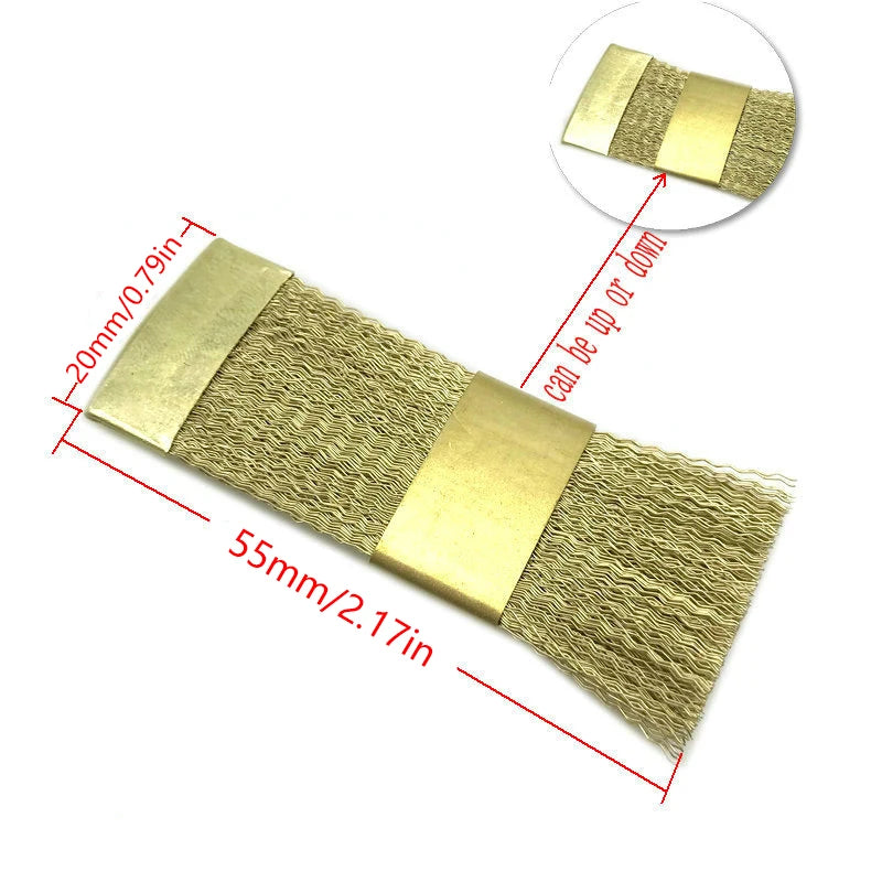 Nail Drill Bits Cleaning Brush Copper Wire Tool