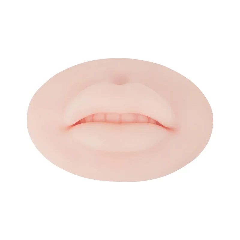 1pcs Microblading Reusable 5D Silicone Practice Lips Solid Lip Block For PMU Beginner Training Tattoo