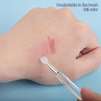 8PCS Silicone Lip Brush with Lid Lipstick Lip Gloss Eyeshadow Applicator