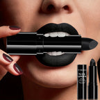 Matte black lipstick, long-lasting waterproof