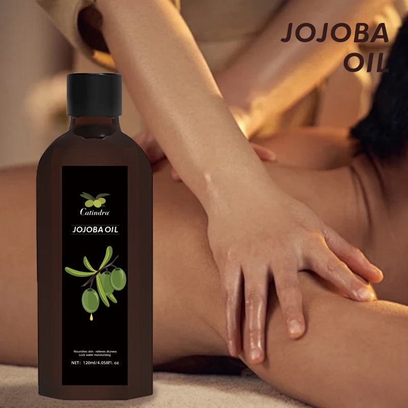 120ml Jojoba Oil Firm Skin Moisturizing Massage Natural Organic
