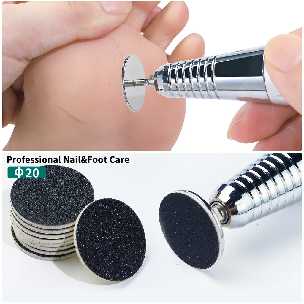 Diamond Metal Drill Disc Bit for Dead Skin Callus Electric Foot File Callus Remover Salon Use